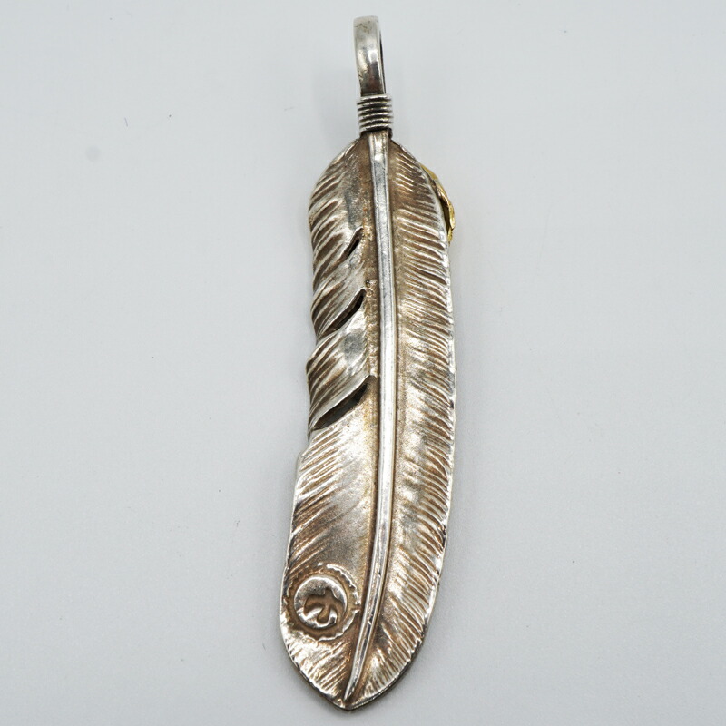 楽天市場】goro's(ゴローズ) 上金ハート特大フェザー 【左向き