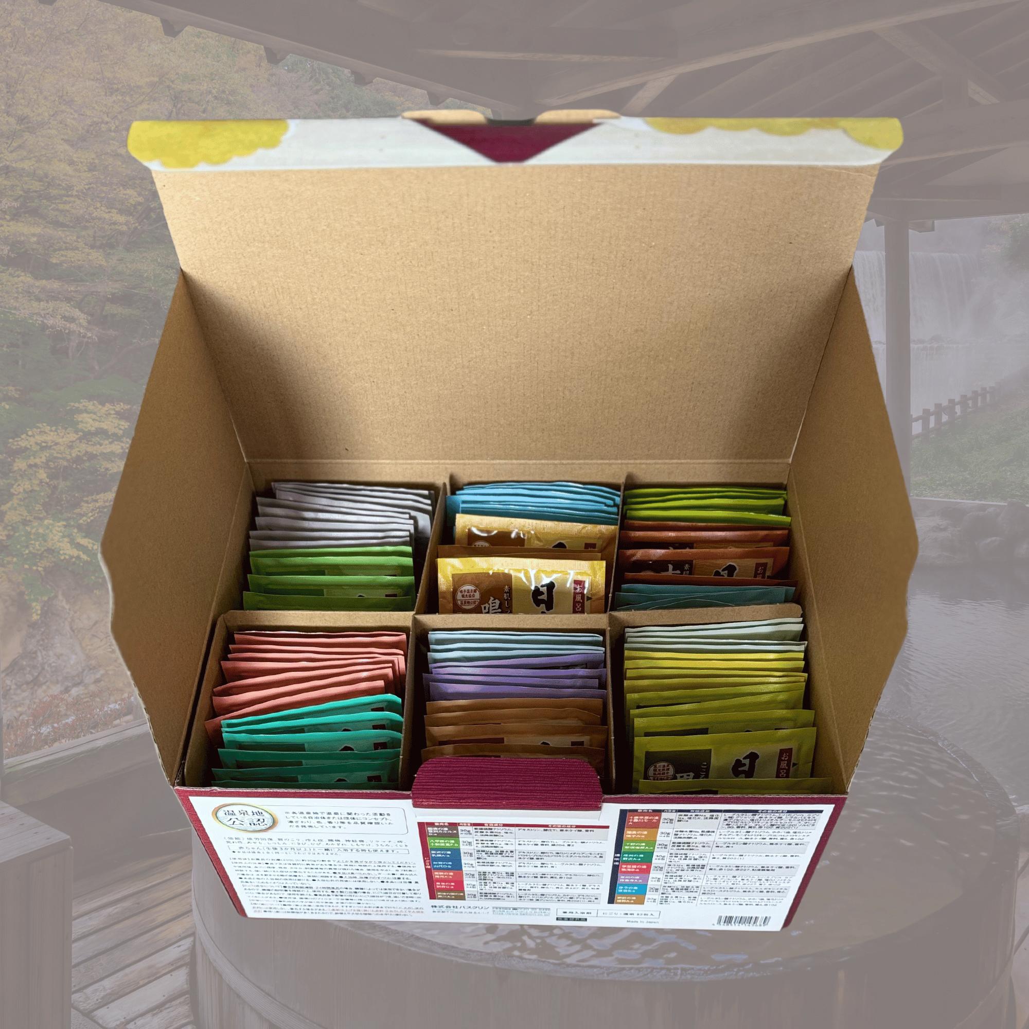 楽天市場】入浴剤 バスクリン 日本の名湯 82包入 旅する気分で選べる15