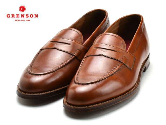 楽天市場】グレンソン GRENSON LLOYD TAN HAND PAINTED 111372