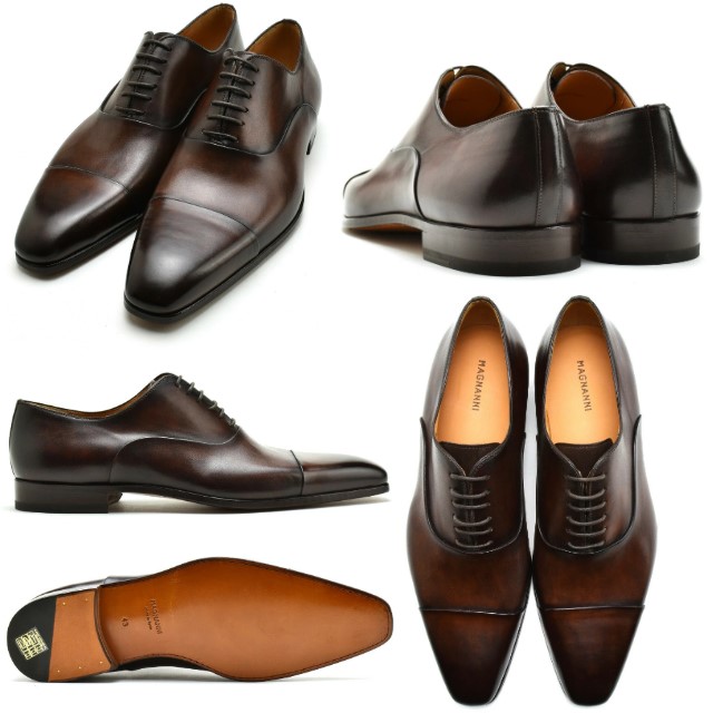 楽天市場】マグナーニ ストレートチップ ビジネスシューズドレス