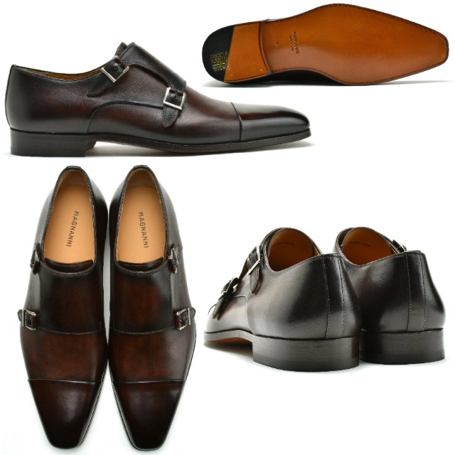 楽天市場】マグナーニ ダブルモンクストラップ MAGNANNI 23808 CAOBA
