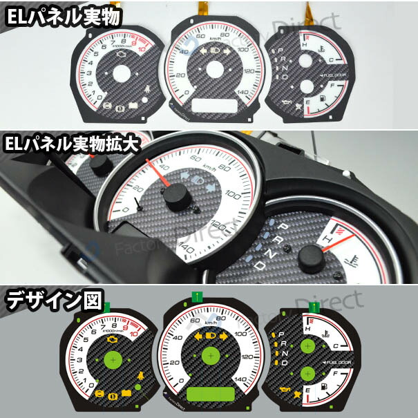 楽天市場】el-da02cb カーボン柄パネル Copen コペン (L880K系 H14-H24