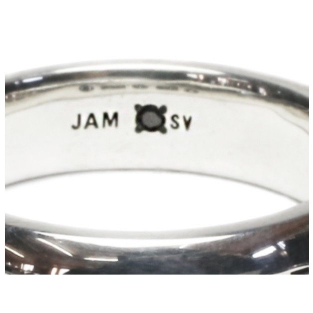 楽天市場】JAM HOME MADE リング 指輪 シルバー925 ブラックダイヤ 幅