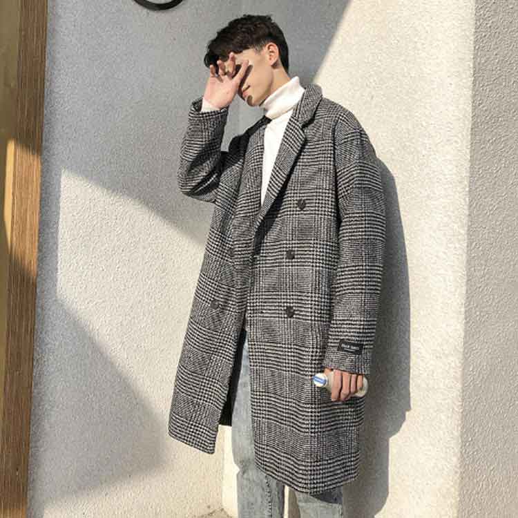 楽天市場】チェスターコート メンズ コート アウター 千鳥格子