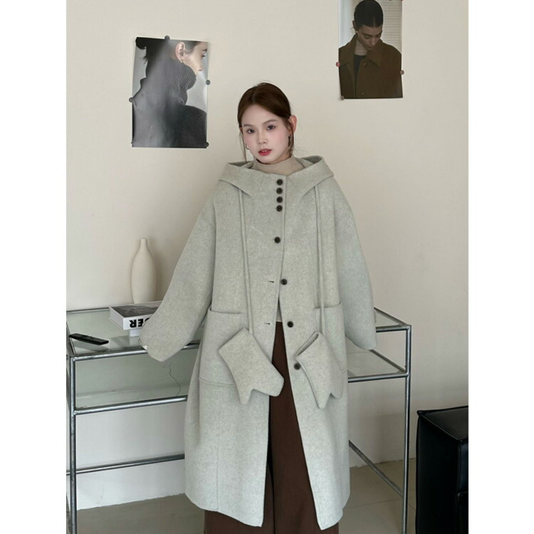 楽天市場】ウールコート レディース ウール ダブルフェイス 羊毛 手袋