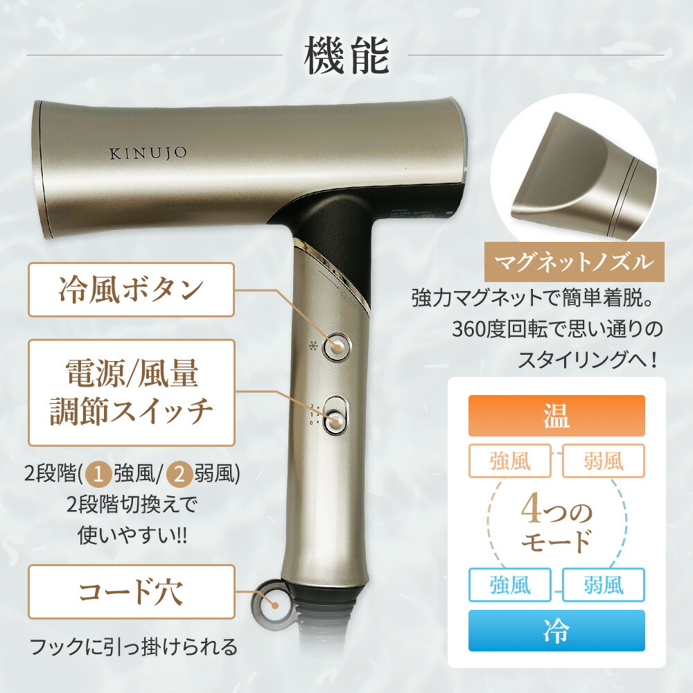 楽天市場】【正規品販売店】【シリアル付・保証付】絹女 ヘア