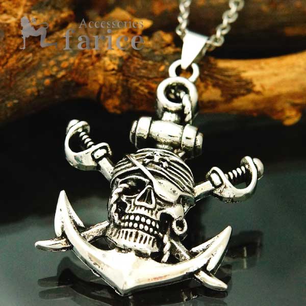 楽天市場】パイレーツオブカリビアン ネックレス（ジュエリー