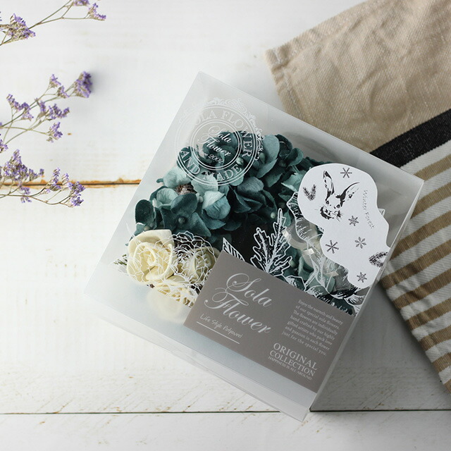 楽天市場】ソラフラワー リース(おしゃれ クリスマスリース 玄関 ドア