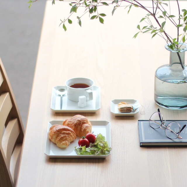 楽天市場】1616/arita japan TY Square Plate White 200(皿 おしゃれ