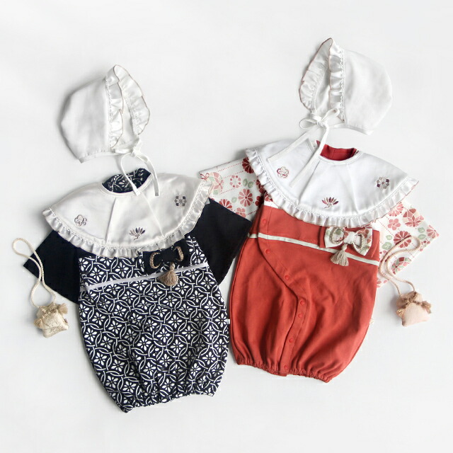 楽天市場】mocmof お宮参りスタイ3点セット 622-650004(お宮参り