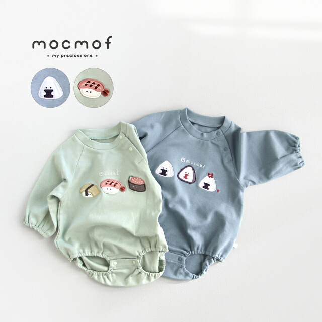 楽天市場】mocmof 日本の食べ物ロンパース 622-650028(ロンパース 長袖