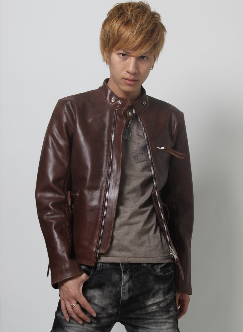 楽天市場】レザージャケット 本革 フリーダム メンズ バイクウエア