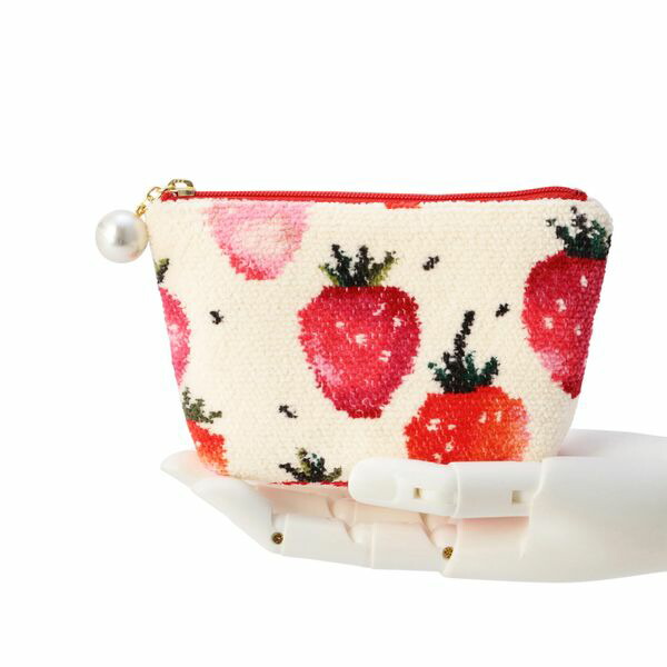 楽天市場】フェイラー公式/LOVERARY ストロベリードット ポーチ L/STD