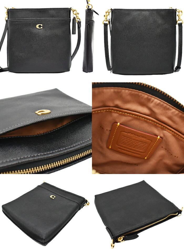 楽天市場】COACH コーチ レザー ショルダーバッグ ポシェット