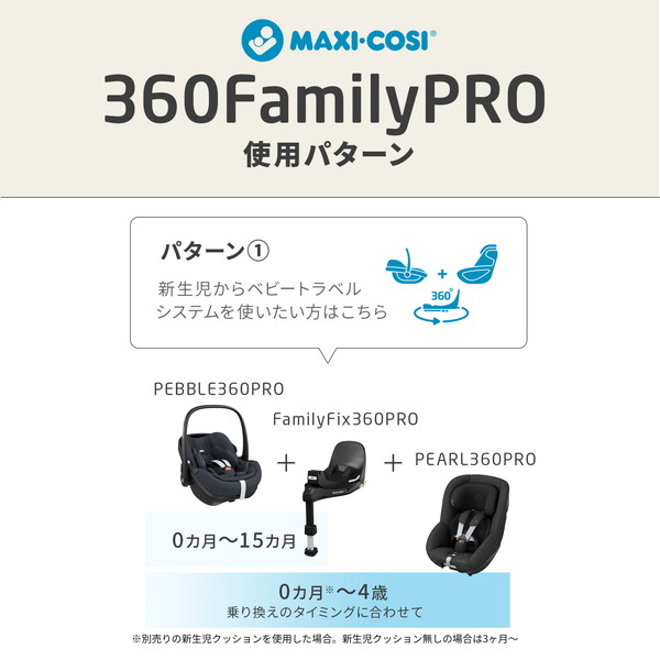 楽天市場】マキシコシ ファミリーフィックス360 プロ QNY8051057110