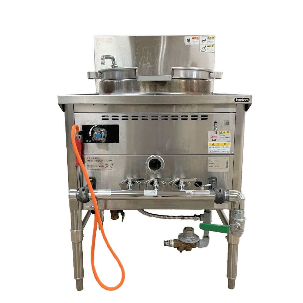 楽天市場】タニコー 中華ゆで麺器 TU-1ND LPガス専用 2020年製 業務用