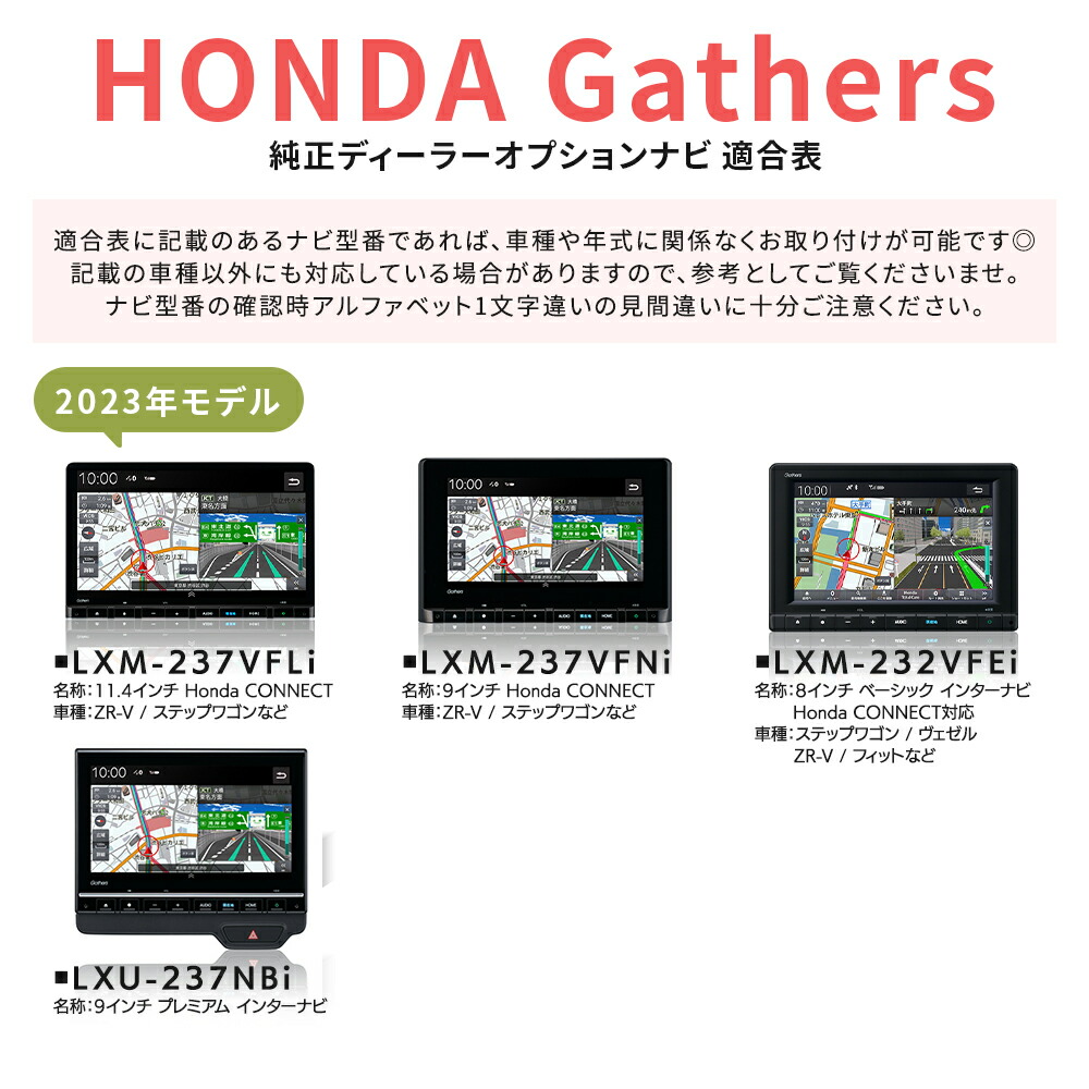 楽天市場】LXM-237VFNi TVキャンセラー ホンダ ステップワゴン ZR-V 9
