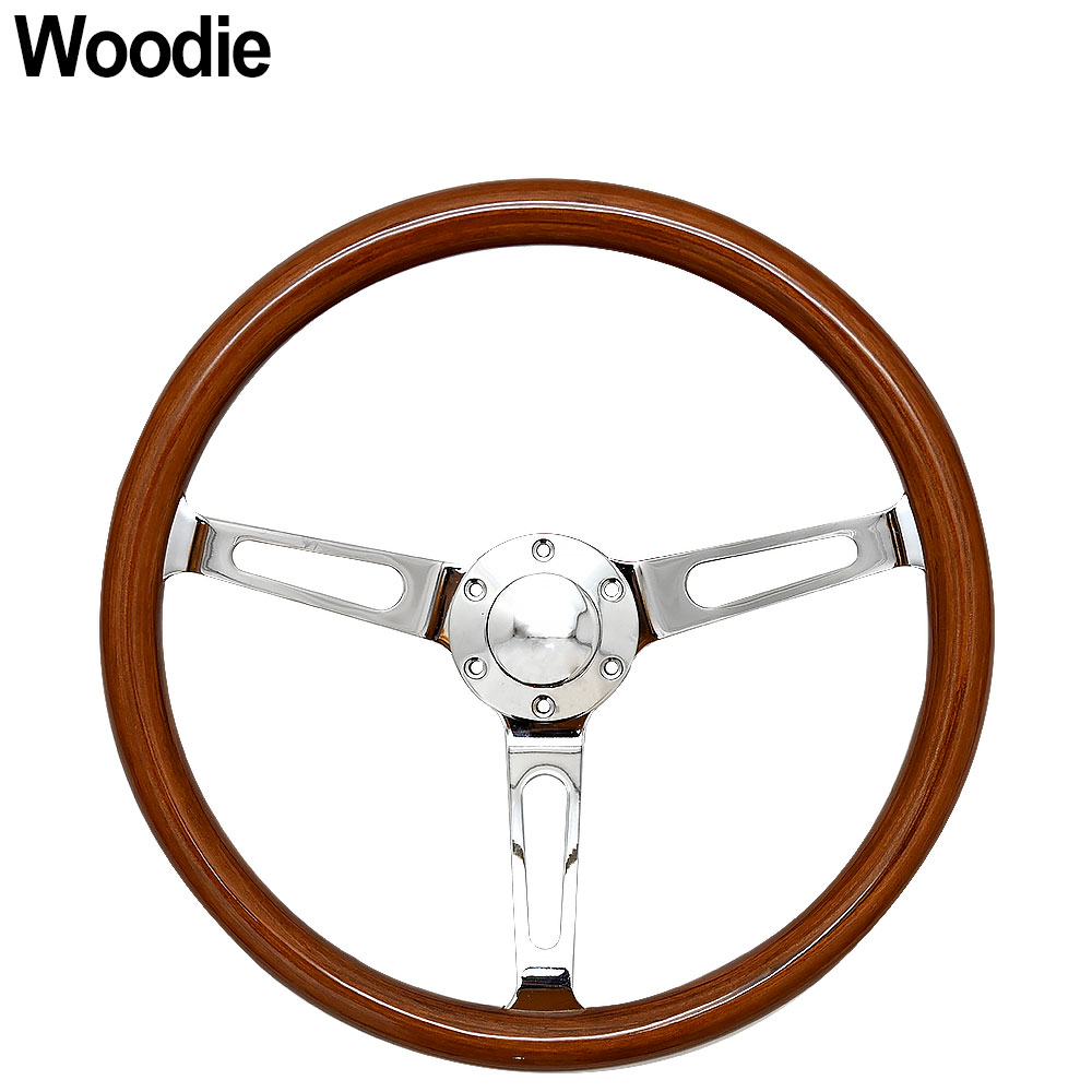 デポレーシング ステアリング ハンドル 木製 ウッドステアリング 36.5φ