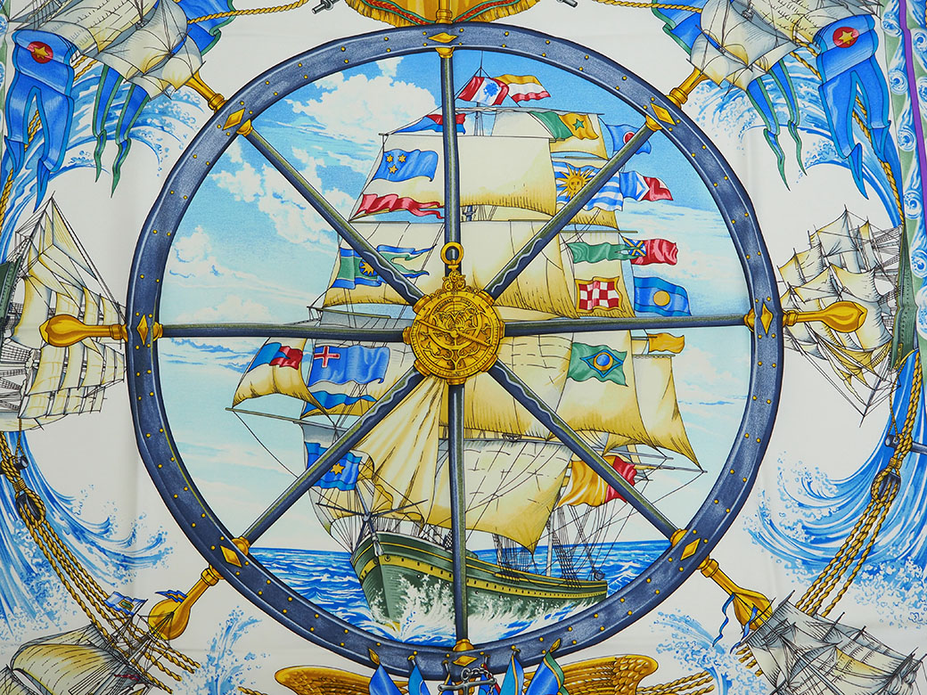 楽天市場】エルメス HERMES スカーフ カレ 90 カレ90 中古 Vive le ven