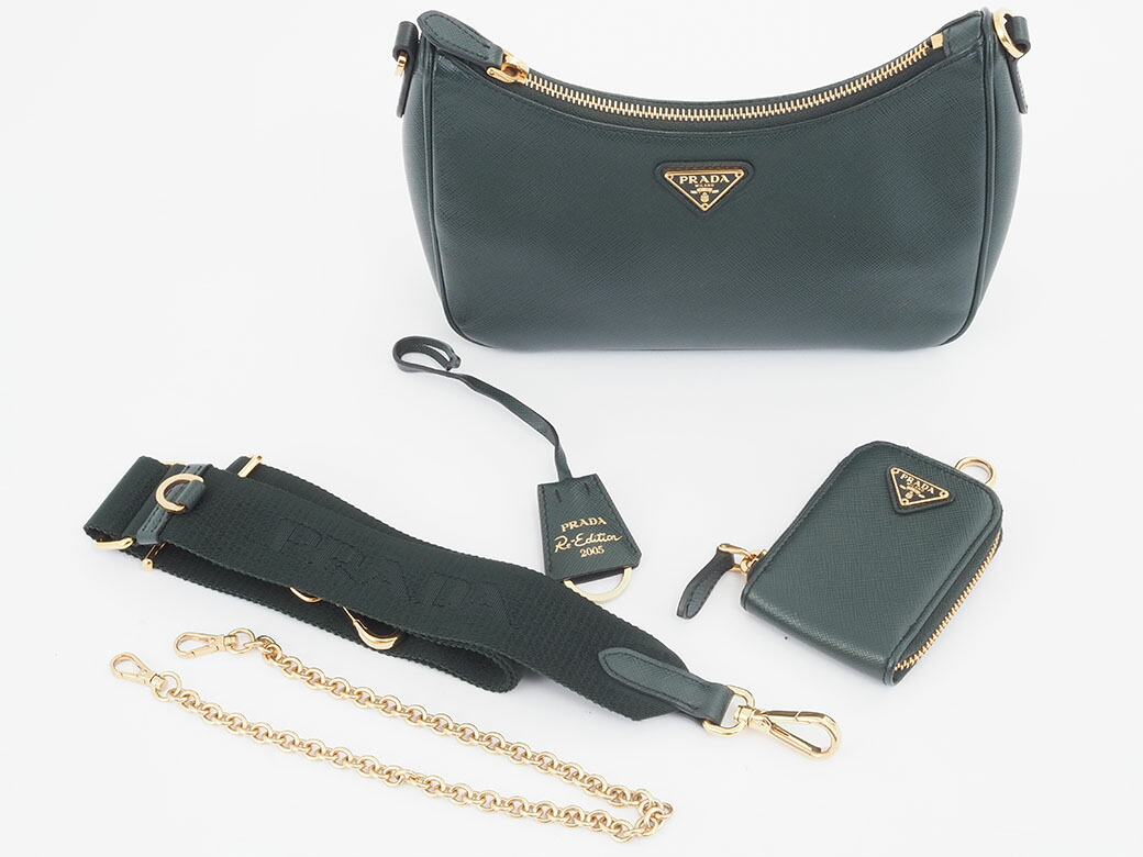 楽天市場】プラダ PRADA チェーン ショルダーバッグ サフィアーノ