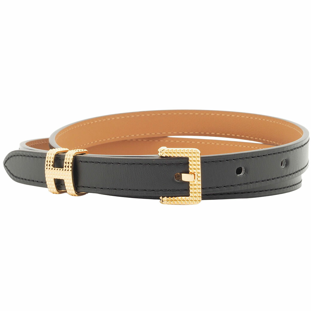 楽天市場】エルメス HERMES ポップH ギヨシエ 15 ベルト ブラック