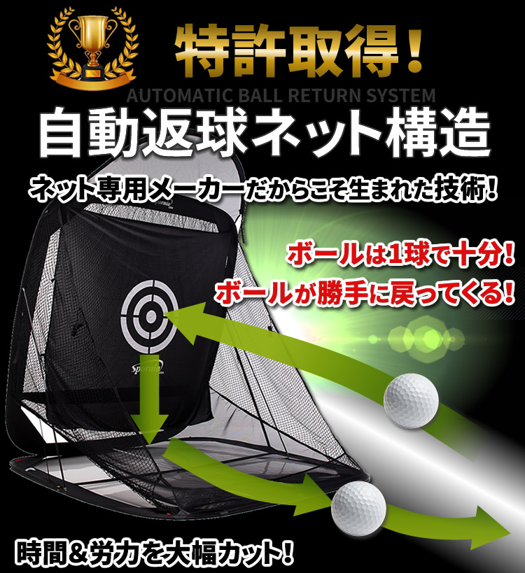 楽天市場】【30秒で室内が練習場に】ゴルフネット コンパクトサイズ