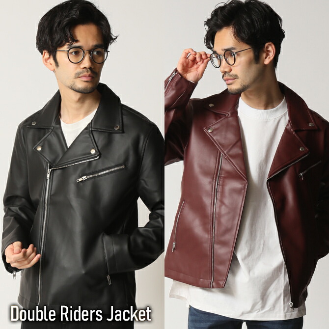 楽天市場】ライダース ジャケット メンズ シングルライダース ブルゾン