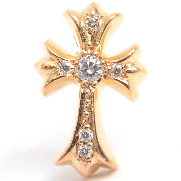 楽天市場】クロムハーツ ピアス メンズ CHクロス ファット スタッド