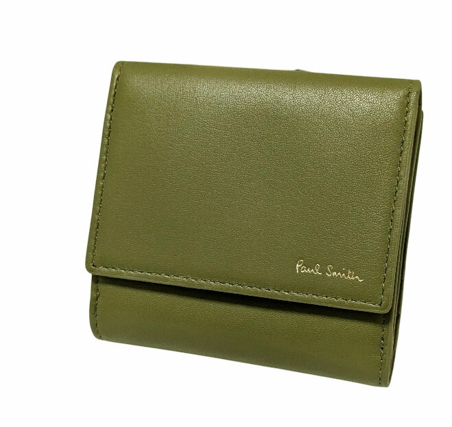 楽天市場】ポールスミス 財布 二つ折り（カラーカーキグリーン）の通販