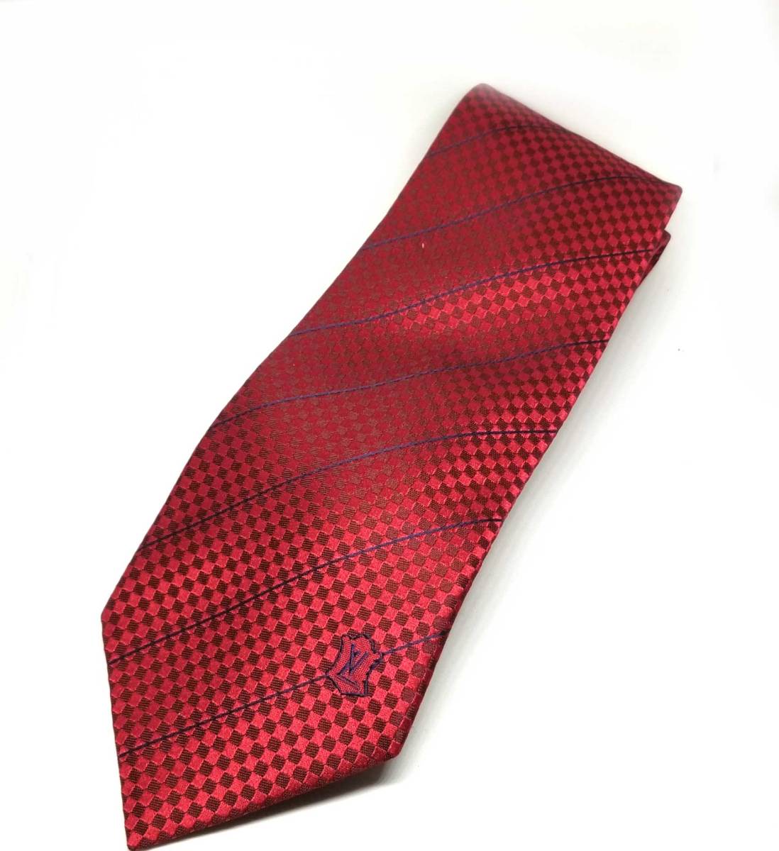 楽天市場】ルイヴィトン ネクタイ ダミエ クラヴァット エク