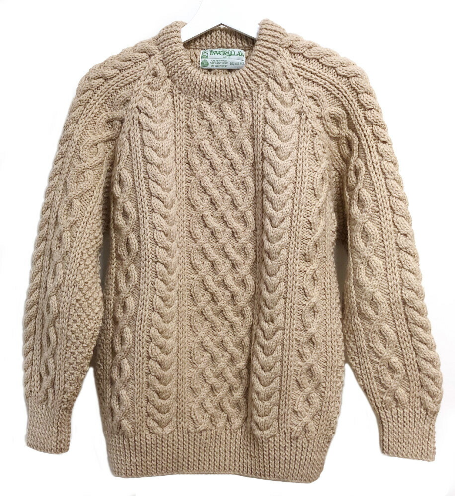 楽天市場】新品同様 インバーアラン ニット セーター 1A クルーネック