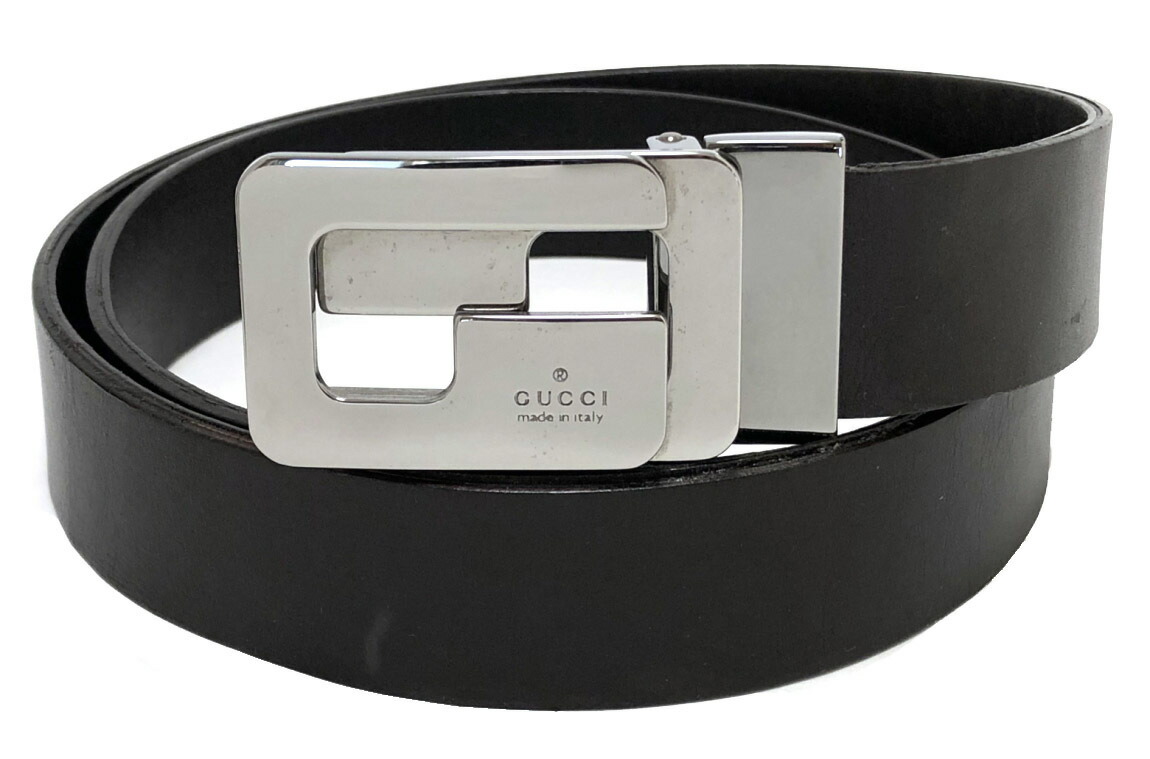楽天市場】グッチ ベルト Gロゴ バックル 036・0394・1500 シルバー