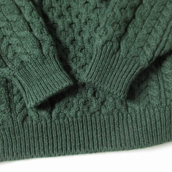 楽天市場】アイルランド製 Carraig Donn フィッシャーマンセーター M