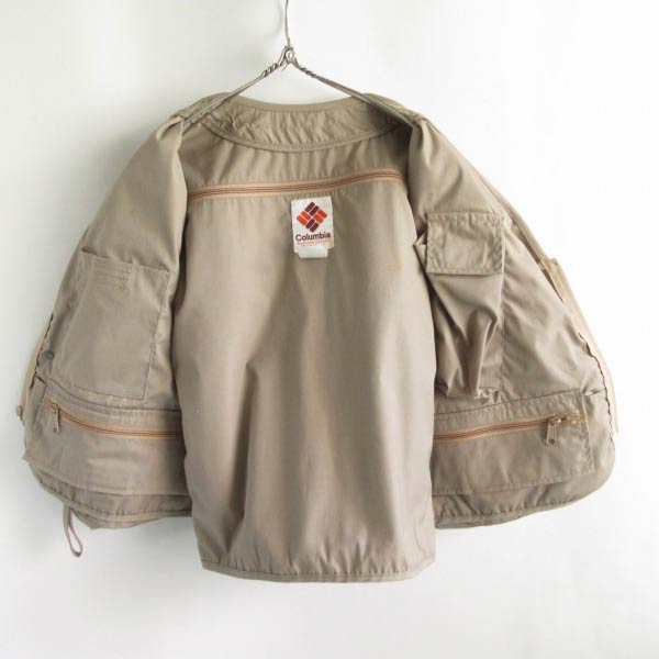 楽天市場】70s Columbia コロンビア フィッシング ベスト ベージュ系