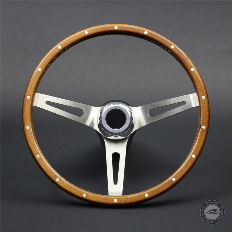 楽天市場】デポレーシング ステアリング ウッド 35.5Φ ディープコーン