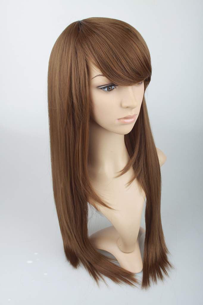 楽天市場】【スーパーセール対象】コスプレウィッグ ブラウンロング