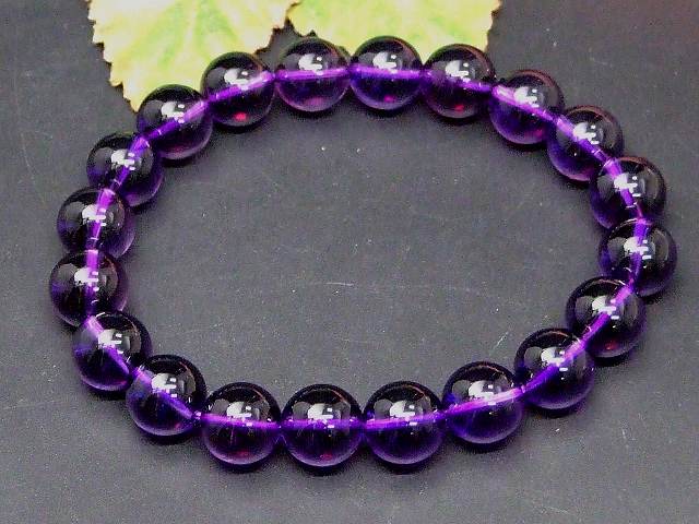 楽天市場】≪g3-58N≫○10mm 5A アメジスト 紫水晶○ブレスレット
