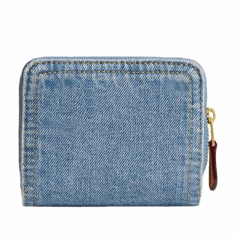 楽天市場】2024新作 コーチ 財布 二つ折り デニム COACH 新作 二つ折り