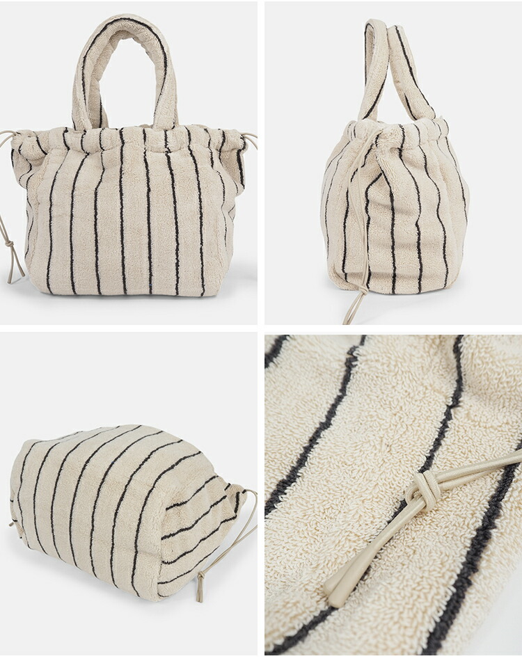 楽天市場】ボングスタ バッグ 巾着 巾着バッグ タオル地 パイル