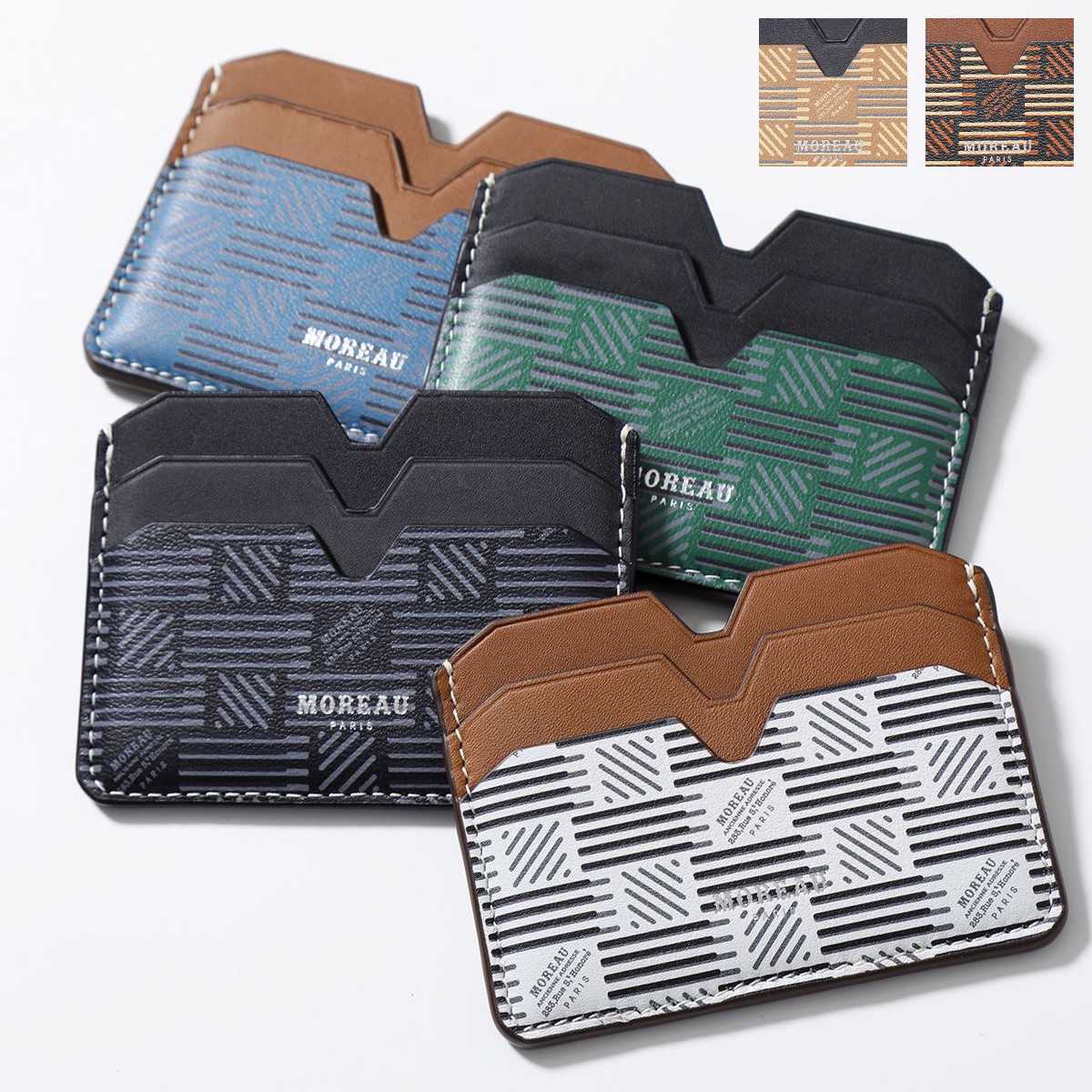 楽天市場】MOREAU PARIS モローパリ カードケース CARDHOLDER 4C