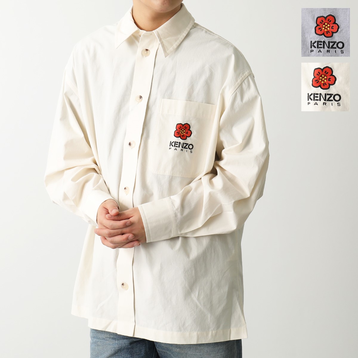 楽天市場】KENZO ケンゾー カジュアルシャツ BOKE FLOWER CREST