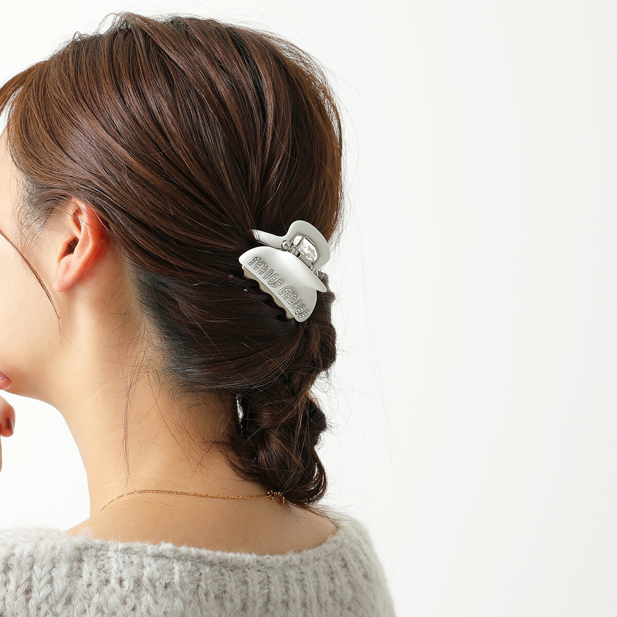 楽天市場】MIUMIU ミュウミュウ ヘアクリップ 5IF068 2F4N レディース