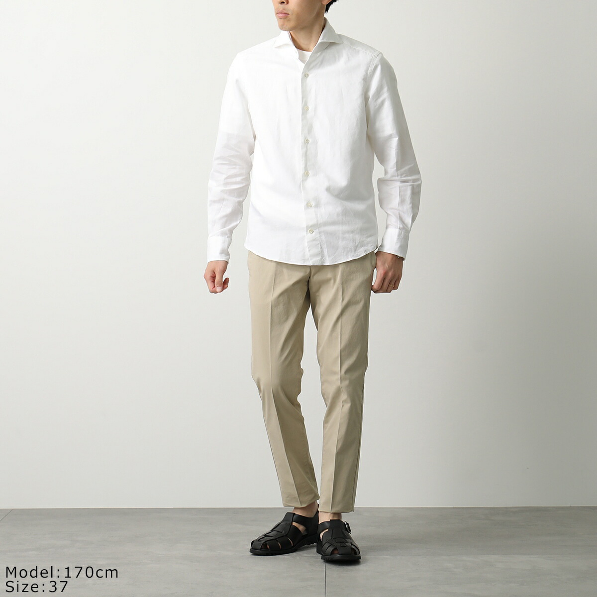 楽天市場】GIANNETTO ジャンネット シャツ VINCI FIT ヴィンチフィット