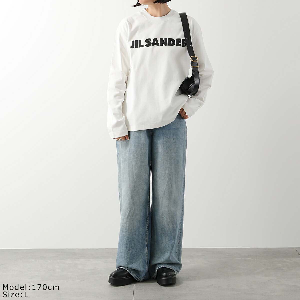 楽天市場】JIL SANDER ジルサンダー 長袖 Tシャツ J02GC0107 J45047