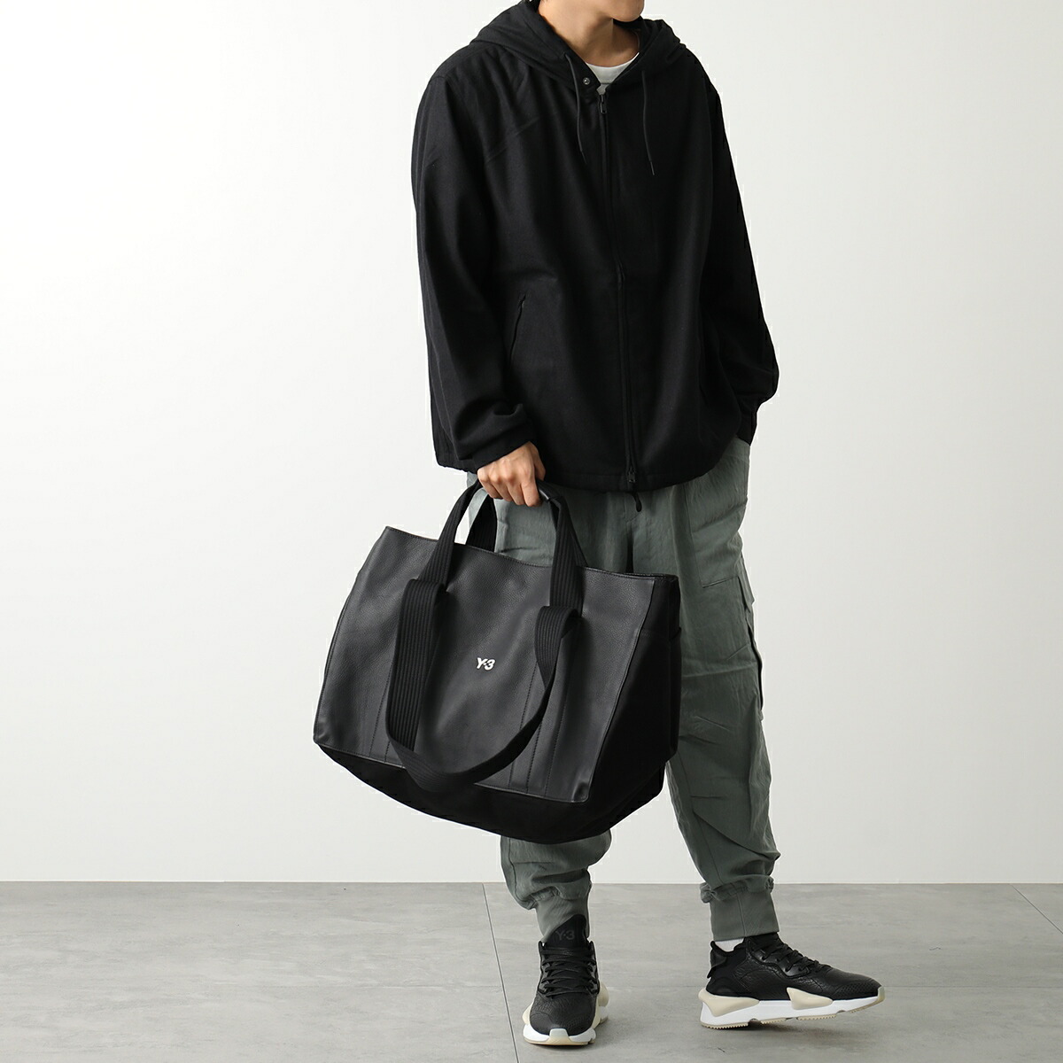 楽天市場】Y-3 ワイスリー トートバッグ LUX BAG IN5159 メンズ レザー