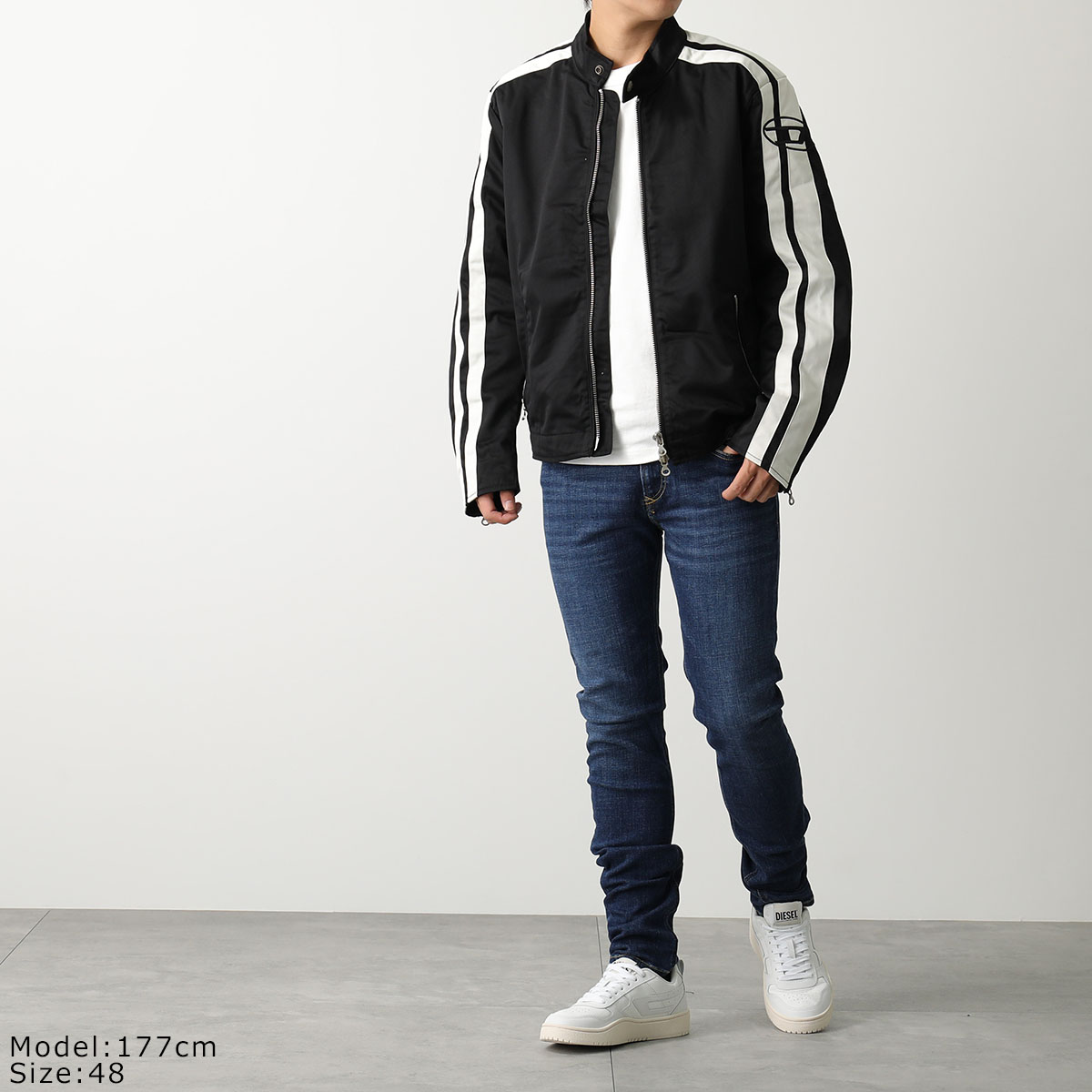 楽天市場】DIESEL ディーゼル バイカージャケット J-BECK A10486 0HYZI