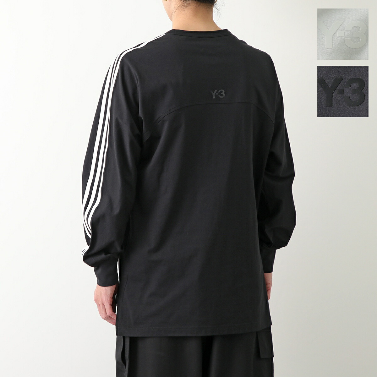 楽天市場】Y-3 ワイスリー Tシャツ M 3S LS TEE M 3ストライプス