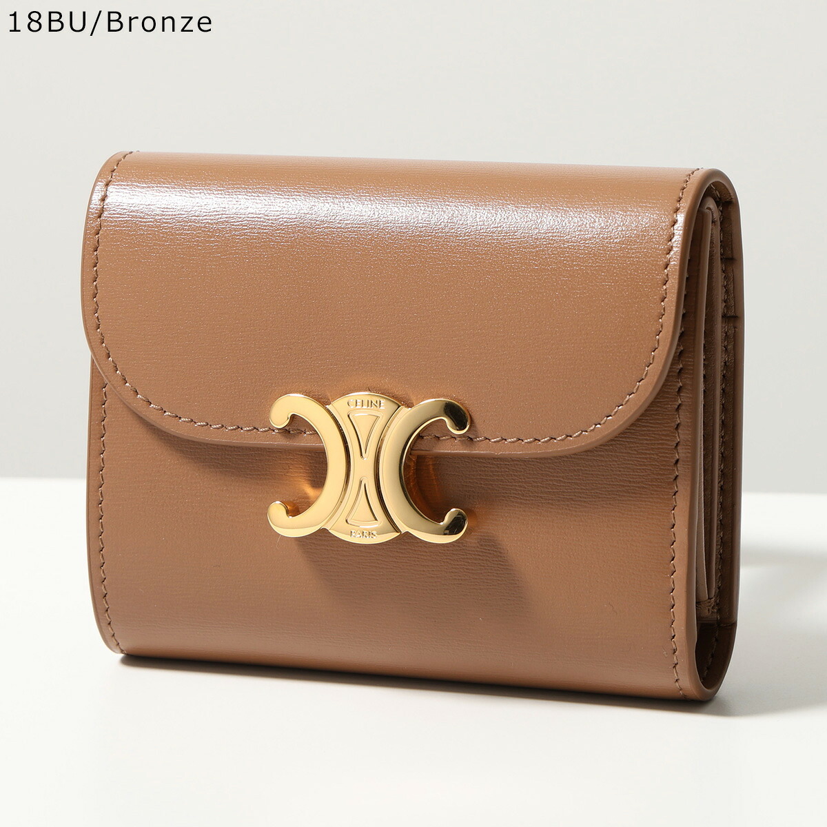 楽天市場】CELINE セリーヌ 二つ折り財布 Small Flap Wallet 10D783DPV