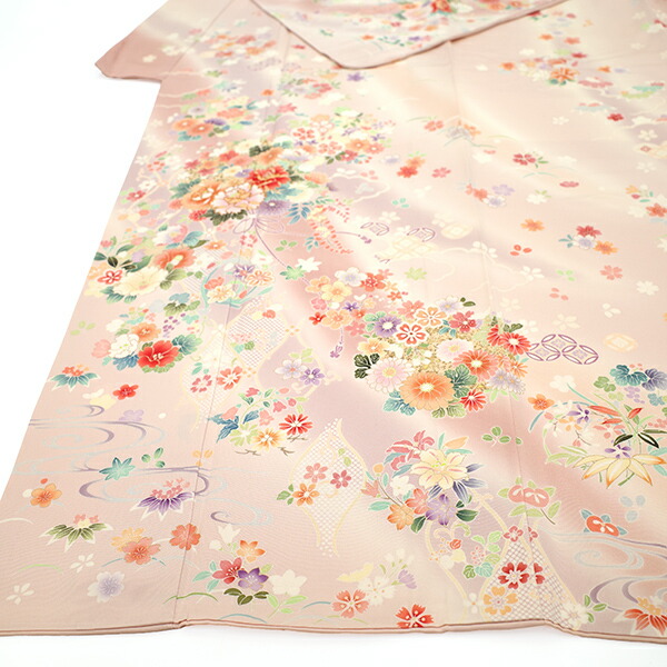 楽天市場】【中古】 訪問着 リサイクル着物 正絹 袷 フォーマル 金駒