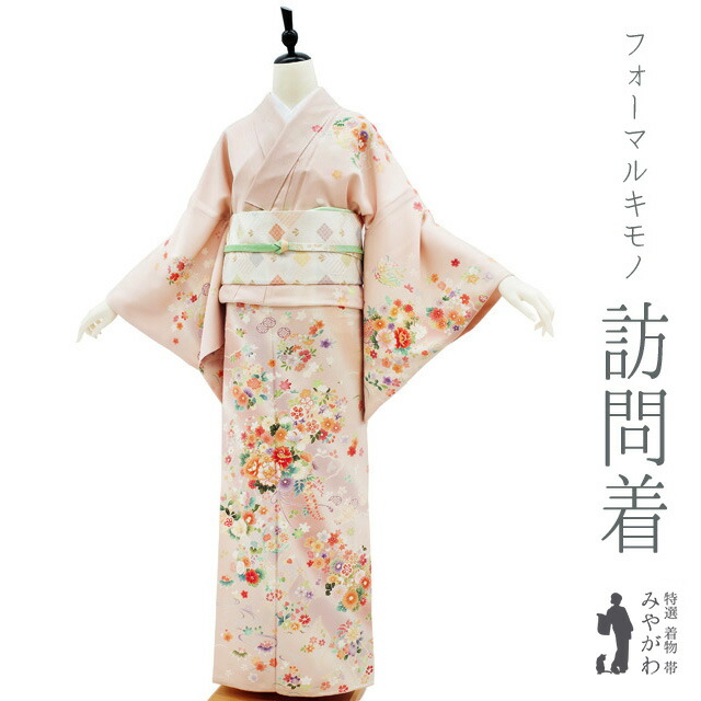 楽天市場】【中古】 訪問着 リサイクル着物 正絹 袷 フォーマル 金駒